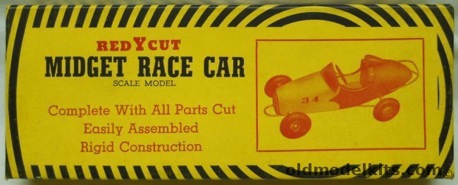 RedYCut 1/24 Midget Race Car, 325 plastic model kit